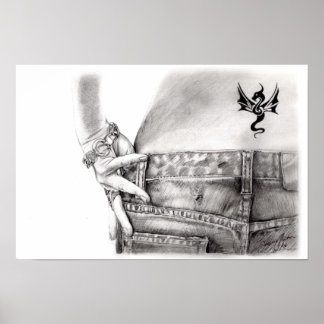 Meine Lieblings-Jeans Poster