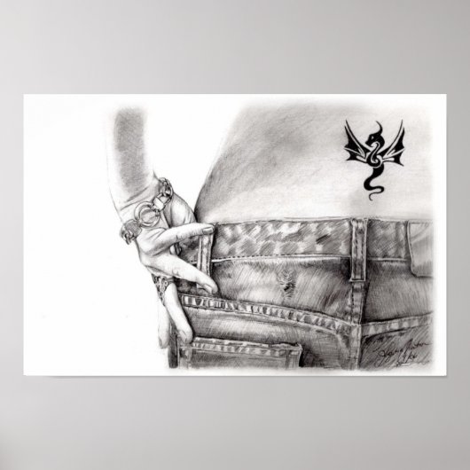 Meine Lieblings-Jeans Poster (Vorne)