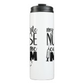 Meine Lieblings-Krankenschwester nennt mich Mama - Thermosbecher (Vorderseite)