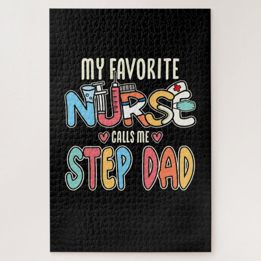 Meine Lieblings-Krankenschwester nennt mich Step-V Puzzle (Vertikal)