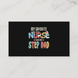 Meine Lieblings-Krankenschwester nennt mich Step-V Visitenkarte