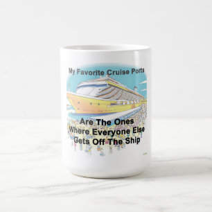 Meine Lieblings-Kreuzfahrthäfen-Kaffeetasse Kaffeetasse
