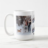 Meine Lieblings-Leute-6-Panel-Fotovorlage Kaffeetasse (Links)