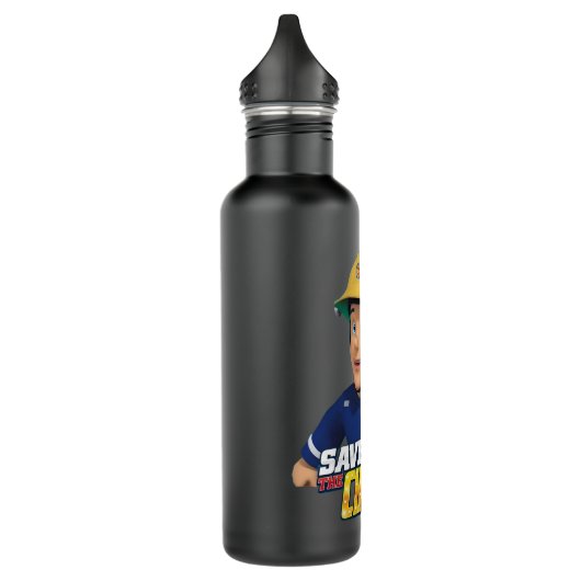 Meine Lieblings-Leute Fireman-Kinder Cartoon Sam G Edelstahlflasche (Links)