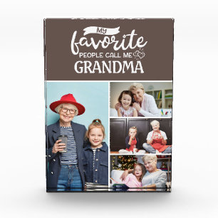 Meine Lieblings-Leute nennen mich  4 Familienkolle Fotoblock