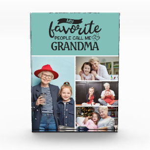 Meine Lieblings-Leute nennen mich  4 Familienkolle Fotoblock