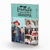 Meine Lieblings-Leute nennen mich| 4 Familienkolle Fotoblock (Rechts)