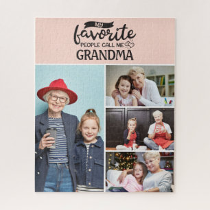 Meine Lieblings-Leute nennen mich  4 Familienkolle Puzzle