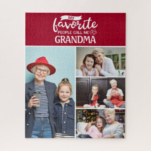 Meine Lieblings-Leute nennen mich  4 Familienkolle Puzzle