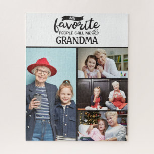 Meine Lieblings-Leute nennen mich 4 Familienkolle Puzzle