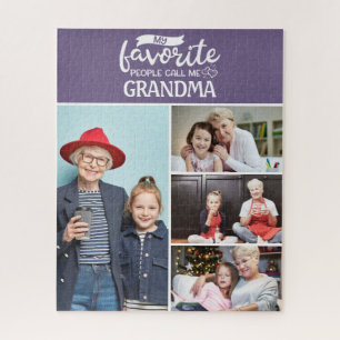 Meine Lieblings-Leute nennen mich 4 Familienkolle Puzzle