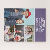 Meine Lieblings-Leute nennen mich| 4 Familienkolle Puzzle (Horizontal)