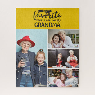 Meine Lieblings-Leute nennen mich 4 Familienkolle Puzzle