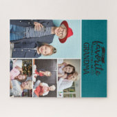 Meine Lieblings-Leute nennen mich| 4 Familienkolle Puzzle (Horizontal)