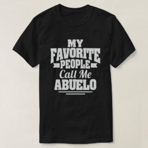 Meine Lieblings-Leute nennen mich Abuelo Funny Opa T-Shirt