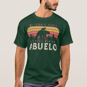 Meine Lieblings-Leute nennen mich Abuelo Men Retro T-Shirt