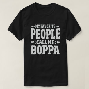 Meine Lieblings-Leute nennen mich Boppa Grandpa-Ge T-Shirt
