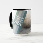 Meine Lieblings-Leute nennen mich Dada Personalisi Tasse (Vorderseite Links)