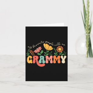 Meine Lieblings-Leute nennen mich Grammy Mütter Da Karte