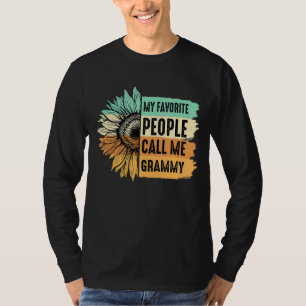 Meine Lieblings-Leute nennen mich Grammy Sonnenblu T-Shirt