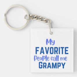 Meine Lieblings-Leute nennen mich grampig Schlüsselanhänger