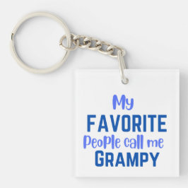 Meine Lieblings-Leute nennen mich grampig Schlüsselanhänger