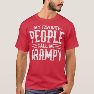 Meine Lieblings-Leute nennen mich Grampy Opa Funny T-Shirt