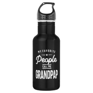 Meine Lieblings-Leute nennen mich Grandpap Edelstahlflasche