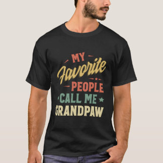 Meine Lieblings-Leute nennen mich Grandpaw Vintage T-Shirt