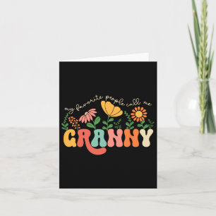 Meine Lieblings-Leute nennen mich Granny Mütter Da Karte