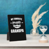 Meine Lieblings-Leute nennen mich Großvater Fotoplatte (Seite)