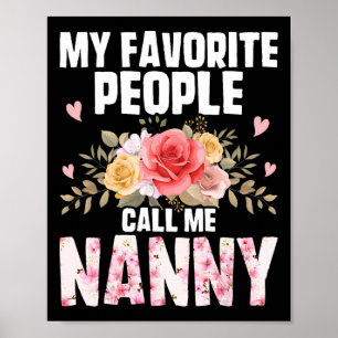 Meine Lieblings-Leute nennen mich Gruschwitz Pink Poster