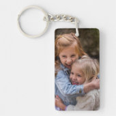 Meine Lieblings-Leute nennen mich ? Keepake-Foto  Schlüsselanhänger (Vorderseite)