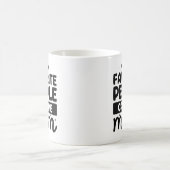 Meine Lieblings-Leute nennen mich Mama Kaffeetasse (Mittel)