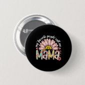 Meine Lieblings-Leute nennen mich Mama Mütter Day Button (Vorne & Hinten)