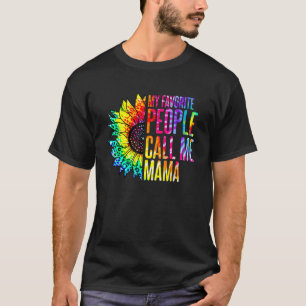 Meine Lieblings-Leute nennen mich Mama Sonnenblume T-Shirt
