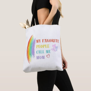 Meine Lieblings-Leute nennen mich Mama Totbeutel Tasche