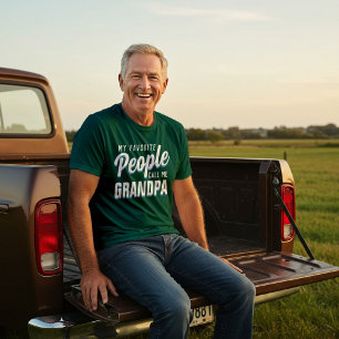 "Meine Lieblings-Leute nennen mich" Männer-T - Shi T-Shirt