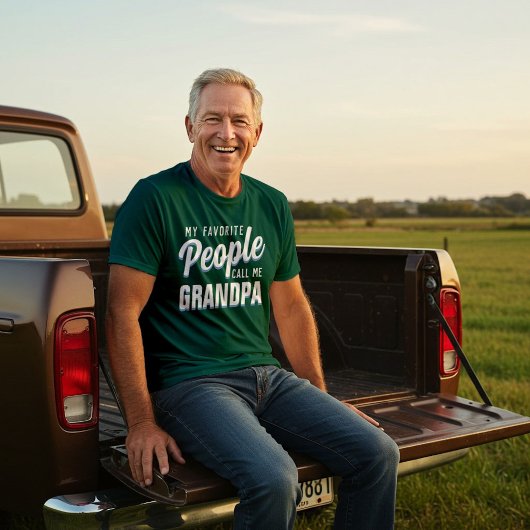 "Meine Lieblings-Leute nennen mich" Männer-T - Shi T-Shirt