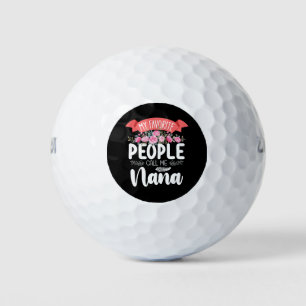 Meine Lieblings-Leute nennen mich Nana Muttertag Golfball