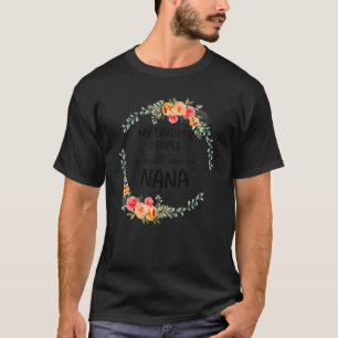 Meine Lieblings-Leute nennen mich Nana Women Flora T-Shirt
