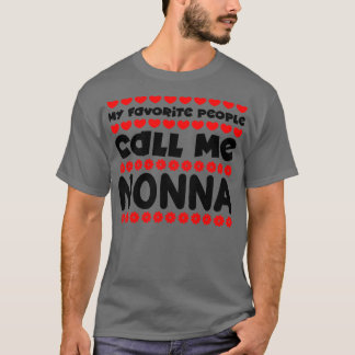 Meine Lieblings-Leute nennen mich nonna T-Shirt