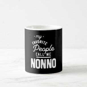 Meine Lieblings-Leute nennen mich Nonno Kaffeetasse