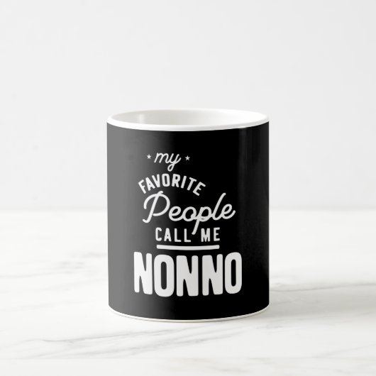 Meine Lieblings-Leute nennen mich Nonno Kaffeetasse (Mittel)