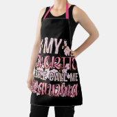 Meine Lieblings-Leute nennen mich Oma-Blume Schürze (InSitu)