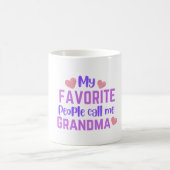 Meine Lieblings-Leute nennen mich Oma Kaffeetasse (Mittel)