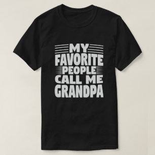 Meine Lieblings-Leute nennen mich Opa - Funny Opa T-Shirt