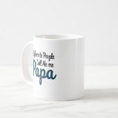 Meine Lieblings-Leute nennen mich Papa | Funny Vat Kaffeetasse (Vorderseite Links)