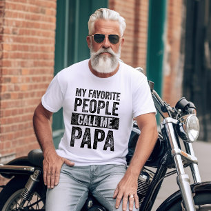 Meine Lieblings-Leute nennen mich Papa Funny Vat T-Shirt