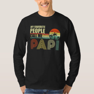 Meine Lieblings-Leute nennen mich Papa Vater T-Shirt